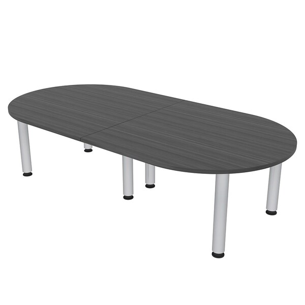 Skutchi Designs 45 in W, 96 in L, 29 in H, Engineered Wood Top, Grey HAR-RAC-46X93-PT-AN - main